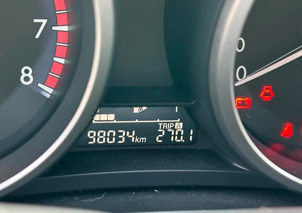 Mazda 3 cena 28800 przebieg: 98000, rok produkcji 2013 z Toruń małe 29